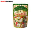 Glossy Customized Food Storage Pouch , Retort Food Grade Pouches High Barrier Proof 250g