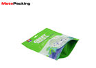 Aluminum Foil Waterproof Pet Food Packaging Bags Stand Up With Clear Window