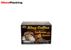 Luxury Cardboard Custom Design Packaging Boxes , Folding Small Packing Boxes For Coffee Package