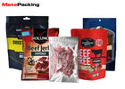 China Moisture Proof Aluminum Foil Stand Up Pouches For Beef Jerky Gravure Printing factory