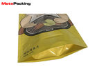 Standing Up Ziplock Foil Food Pouches 100% Food Grade Enhanced Foil Moisture Proof 100g Capacity