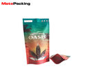 Moisture Proof Stand Up Plastic Tobacco Pouch Moisture Proof With Window