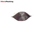 Dry Food Package Kraft Paper Food Bags Aluminum Inside Stand Up Pouch Ziplock