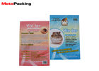 China Custom Logo Printed Pet Food Packaging Bags Three Side Seal Bag With Zipper factory