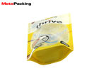Ziplock Food Grade Resealable Bags Customized Thickness With Hole Handle