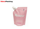 Liquid Juice Packaging Foil Food Pouches Standing Up With Spout Customized Printing