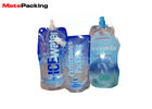 Foldable Spout Transparent Stand Up Pouch Custom Design Doypack For Drinking Water