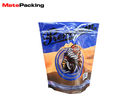 Laminated Plastic Tobacco Pouch Resealable Zipper Custom Printed Tobacco Leaf Packaging Bag