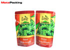 China Aluminum Foil Stand Up Fresh Vegetable Plastic Packaging Bags For Green Pepper factory