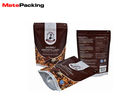 Food Grade Laminated Material Foil Stand Up Pouches Custom Logo Printing Doypack Bags
