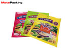 Heat Sealing Vacuum Seal Packing Bags Laminated Material Transparent For Dried Fruits