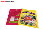 Heat Sealing Vacuum Seal Packing Bags Laminated Material Transparent For Dried Fruits