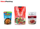 Mylar Retort Pouch Bag Hot Filling Custom Printing For Cooked Food Packaging