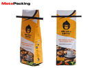 China Coffee Back Sealed Side Gusset Bag Matte Foil Laminated With Tin Tie Value factory