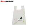 China 100% Corn Starch Disposable Grocery Bags , Biodegradable Plastic Shopping Bags factory