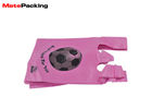 China Custom Logo Printing Biodegradable Trash Bags , Custom Plastic Shopping Bags With Handles factory