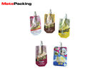 Custom Size Spout Pouch Liquid Stand Up Bag Gravure Mold Printing