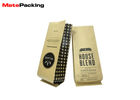 Foil Laminated Custom Design Coffee Bags , Side Gusset Coffee Bean Pouches