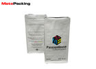 Custom Printed Matt Flat Bottom Pouch Bag Moisture Proof For Coffee