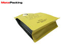 Resealable Plastic Aluminum Foil Flat Bottom Pouch Bag For Tea With Handle