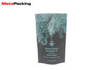 Smell Proof Plastic Tobacco Pouch Reclosable Laminated Tobacco Zipper Top Bag