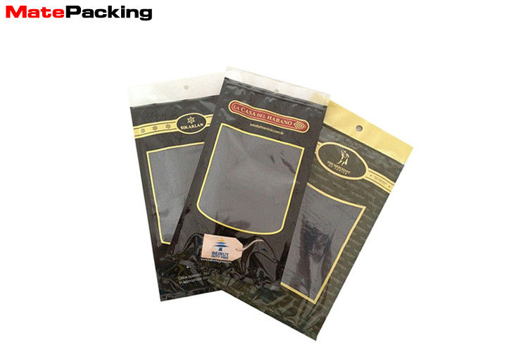 China Aluminum Foil Ziplock Tobacco Pouch Bag , Strong Sealing Small Tobacco Pouch factory
