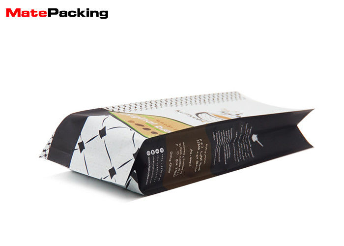 China Moisture Proof Aluminum Foil Side Gusset Bag Coffee Packaging With Tin Tie factory