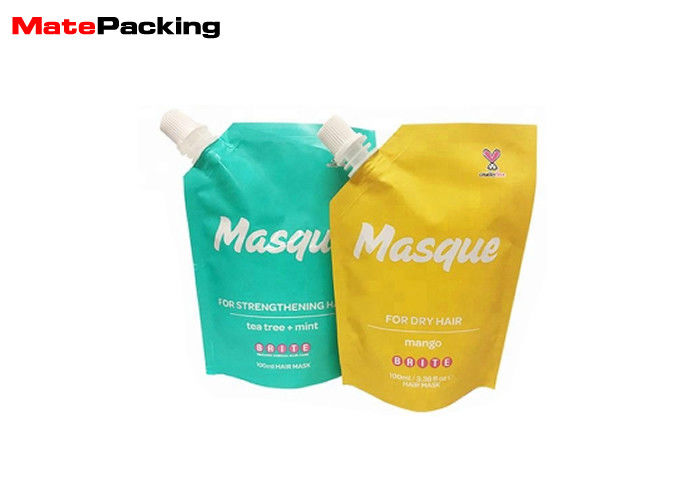 China Liquid Juice Packaging Foil Food Pouches Standing Up With Spout Customized Printing factory