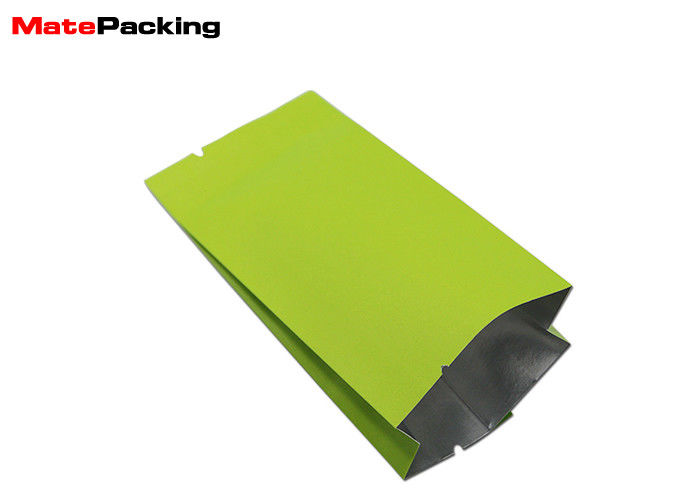 China Recyclable 3 Side Seal Pouch , Side Gusset Aluminum Foil Heal Sealable Coffee Bags factory