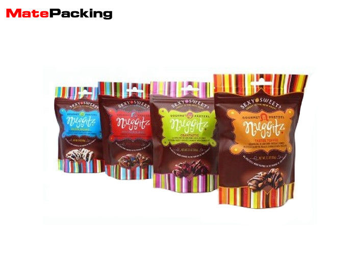 China Food Grade Laminated Material Foil Stand Up Pouches Custom Logo Printing Doypack Bags factory