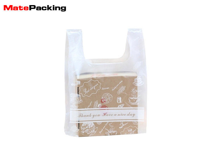 China Grocery Biodegradable Packaging Bags , Food Package Supermarket Plastic Bags company