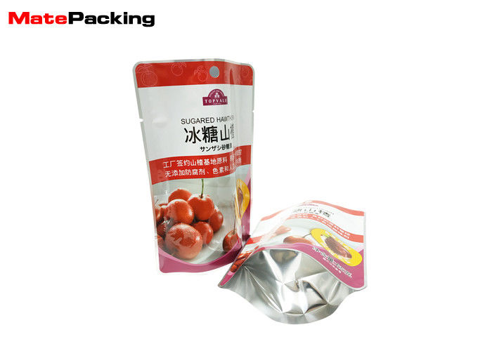 China High Temperature Resisting Retort Pouch Bag Stand Up With Tear Notch factory