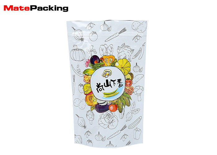 China Gravure Mold Printing Ziplock Stand Up Pouch Moisture Proof Durable For Dry Food factory