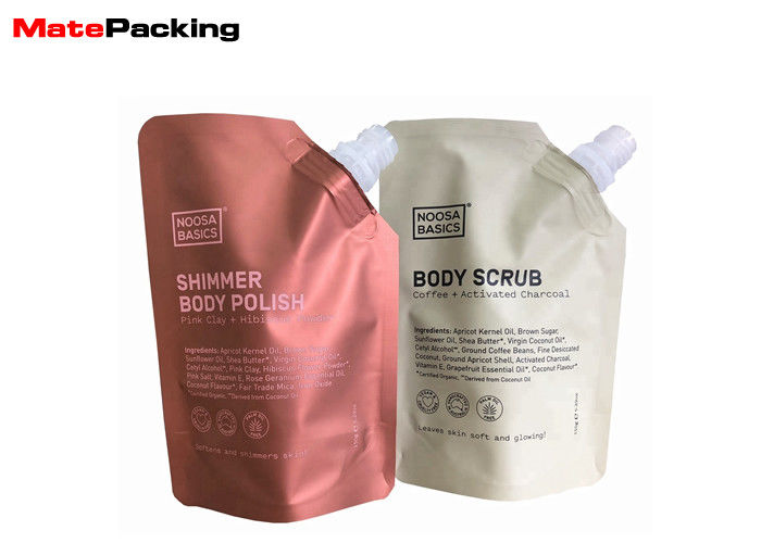 China Leak Proof Liquid Spout Bag , Durable Oil Packaging Stand Up Pouch With Spout factory