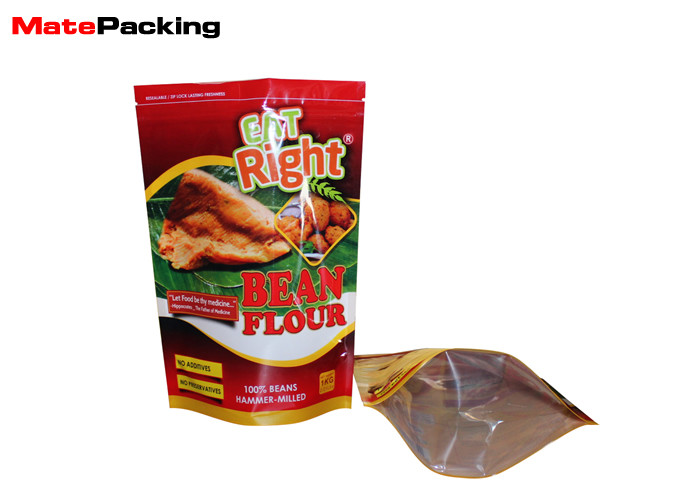 Retort Foil Food Pouches Zipper Bag For Tuna Sardines / Spaghetti Bolognese