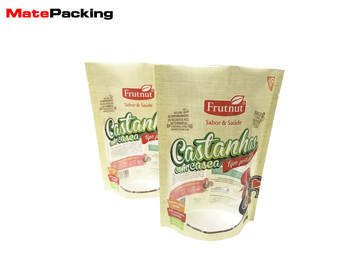Microwaveable Food Grade Retort Pouch Bag Transparent Oxygen Barrier For Vegetables