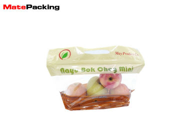 Protective Fresh Vegetable Plastic Packaging Bags Custom Printing Logo
