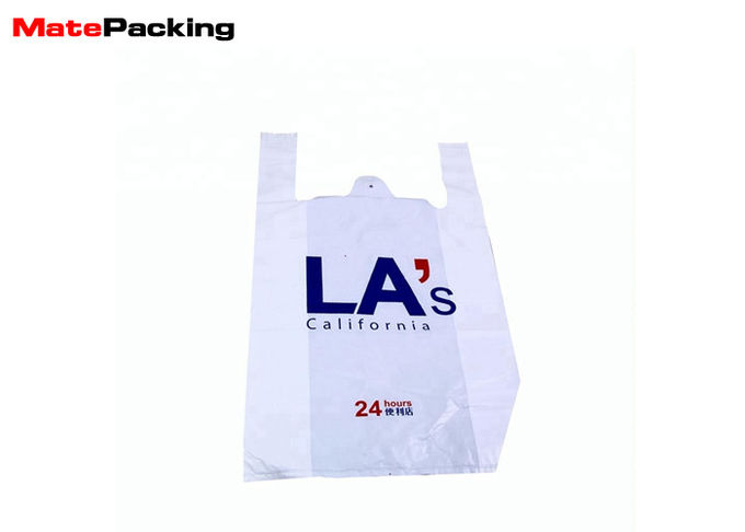 Shopping Plastic Handle Biodegradable Packaging Bags Custom Design Logo Printing
