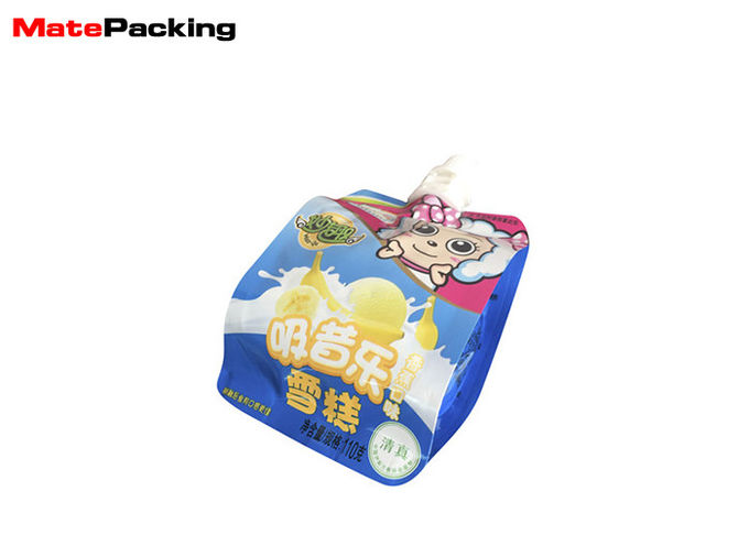 Custom Size Spout Pouch Liquid Stand Up Bag Gravure Mold Printing